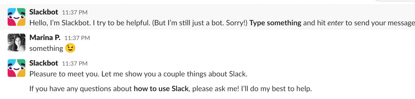 slack onboarding