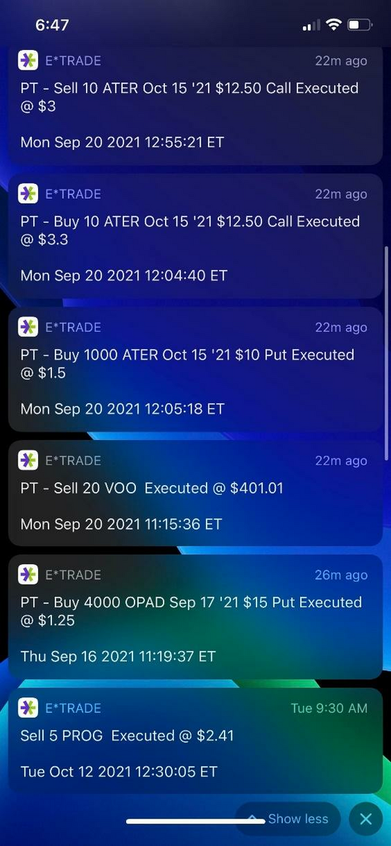 etrade screenshot