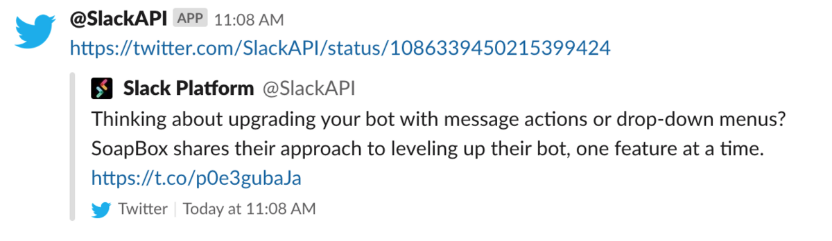 slack twitter screenshot