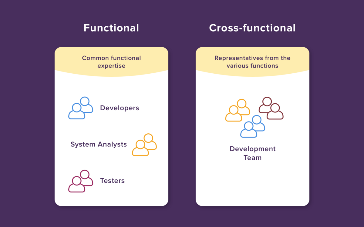 Functional and cross functional team