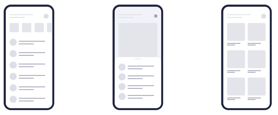 low fidelity wireframe