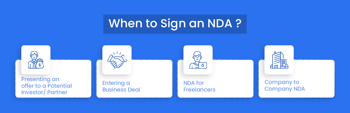 When to sign an NDA