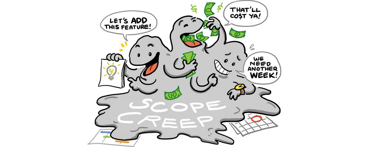 scope creep illustration