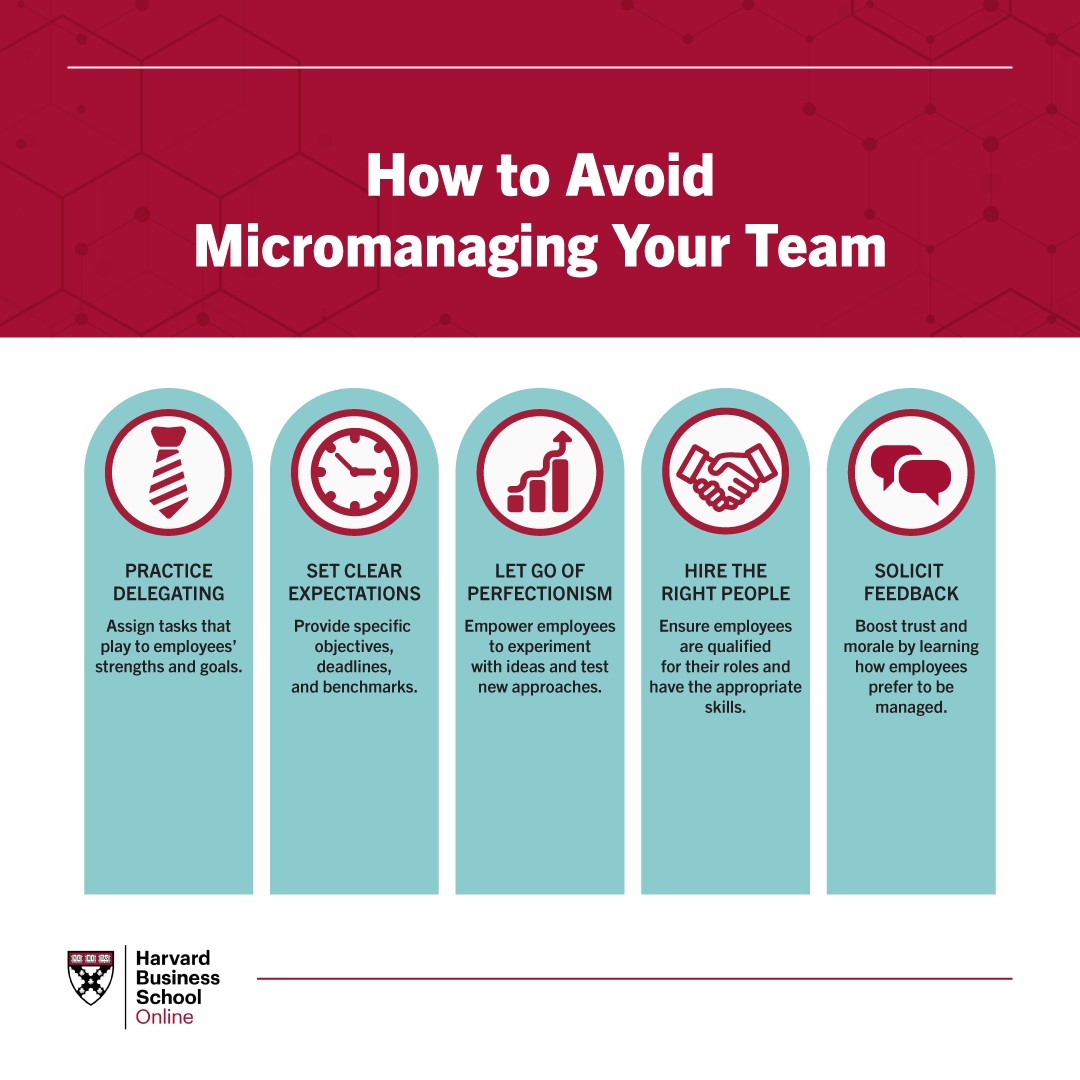 how to avoid micromanagement