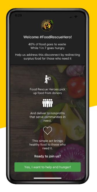 food donation app