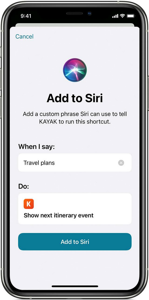 Siri Shortcuts