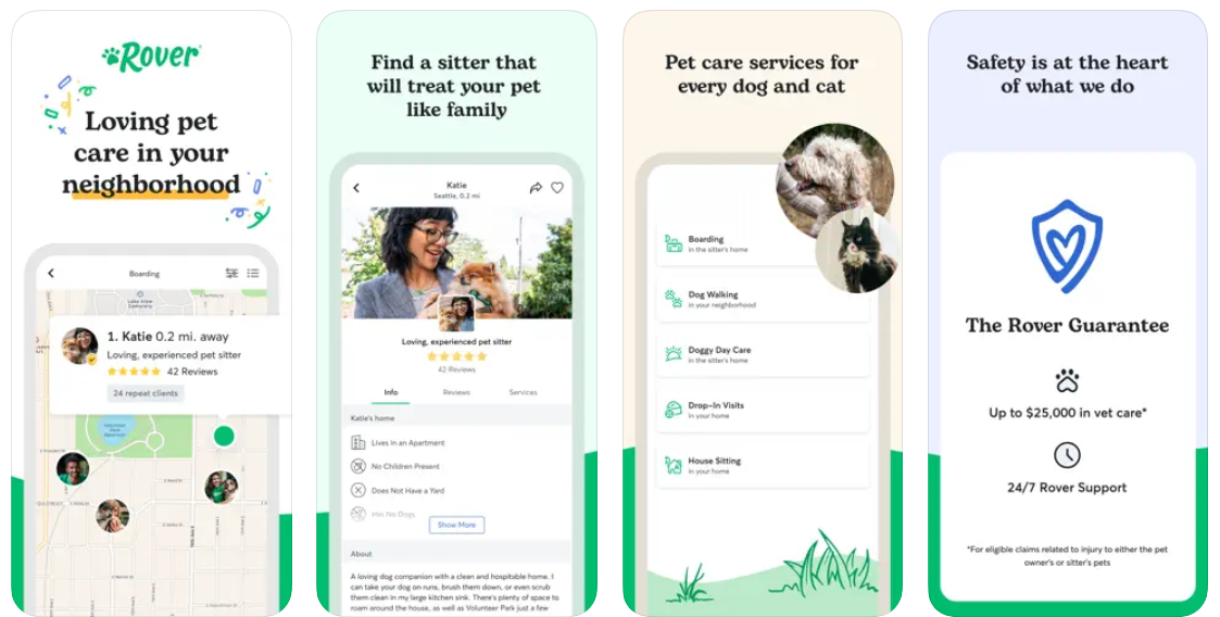 pet sitting app