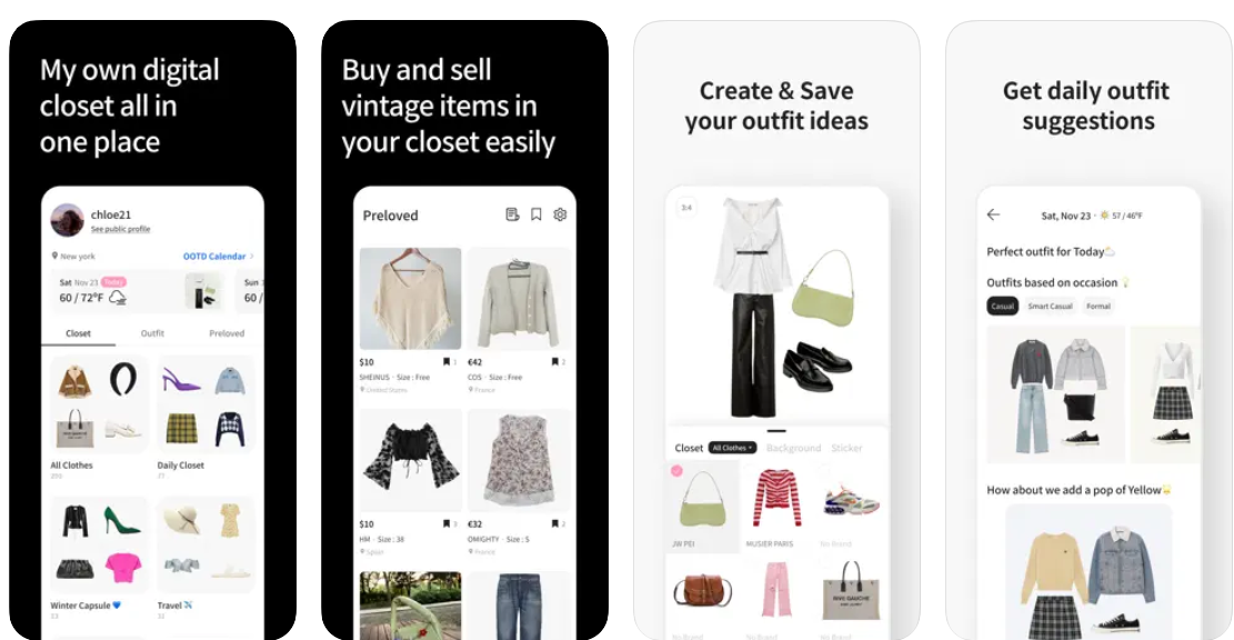 virtual fashion assistant app