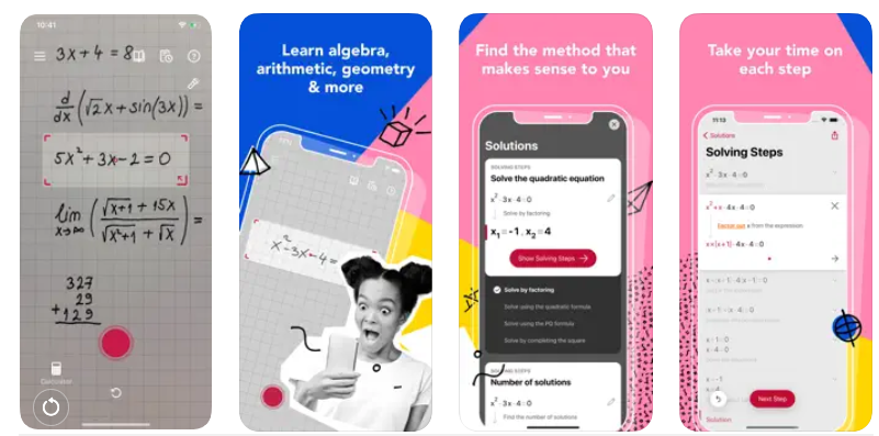 mathematical problem-solver app