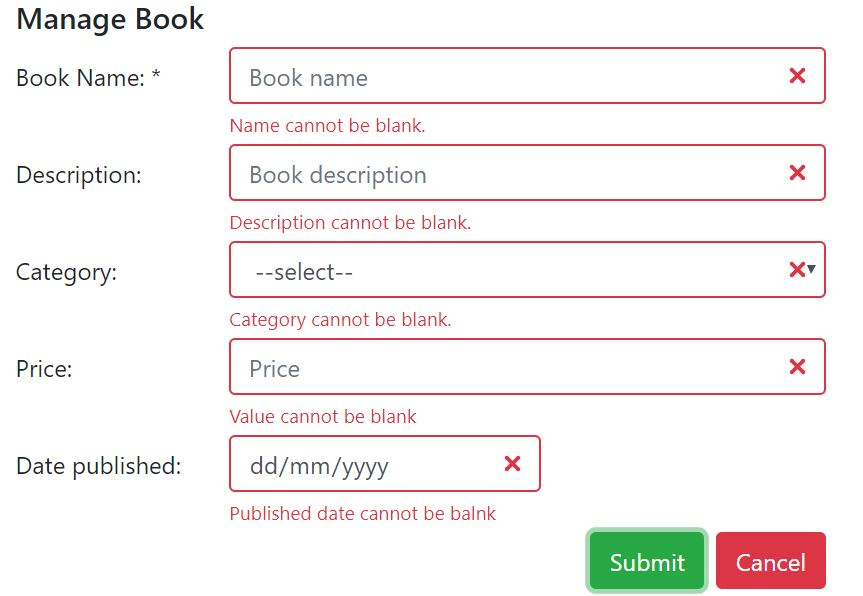 Web app input validation