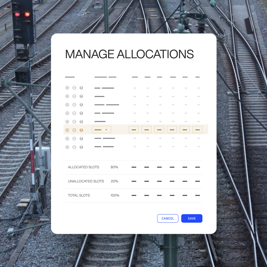 Rail and intermodal logistics