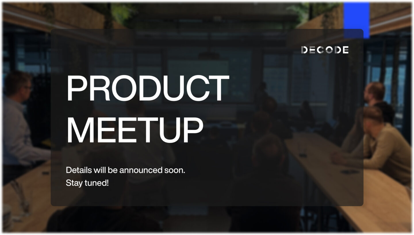 product meetup