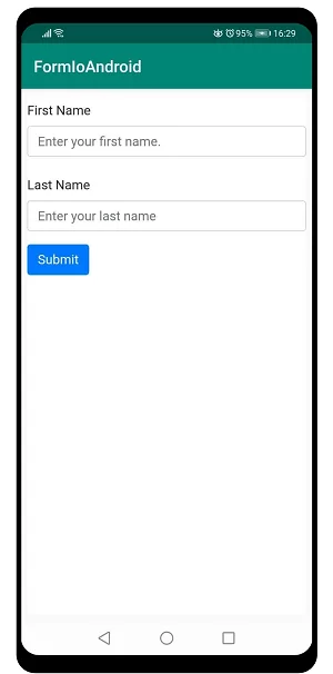 FormIo render custom JSON 1