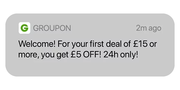 groupon special offer