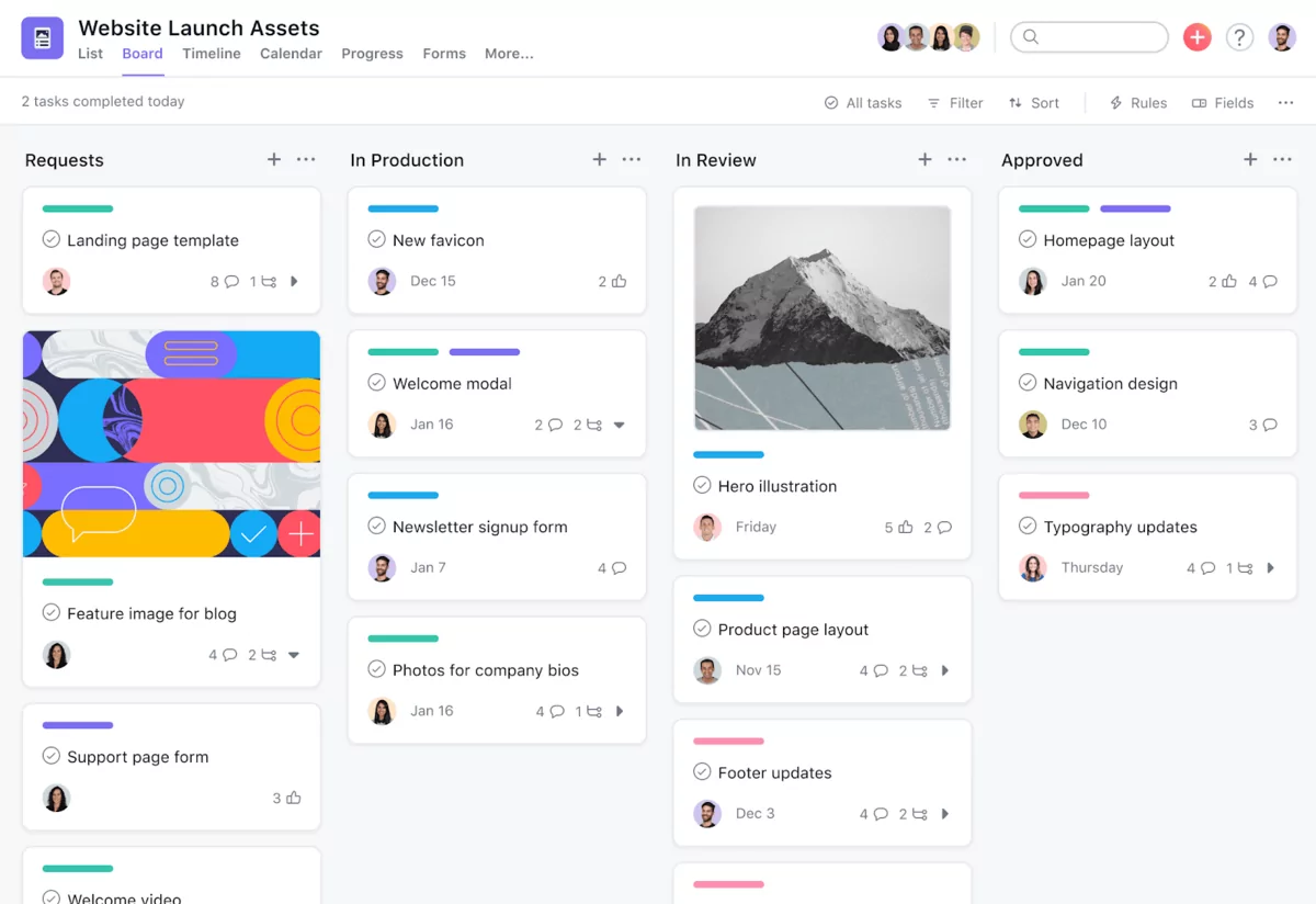 website launch assets