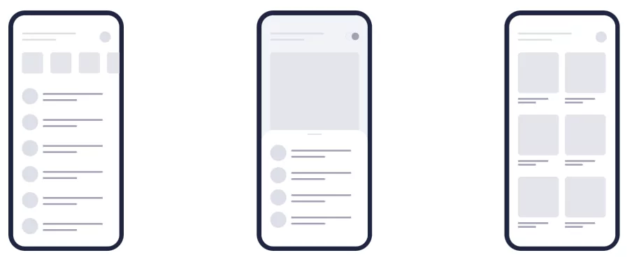 low fidelity wireframe