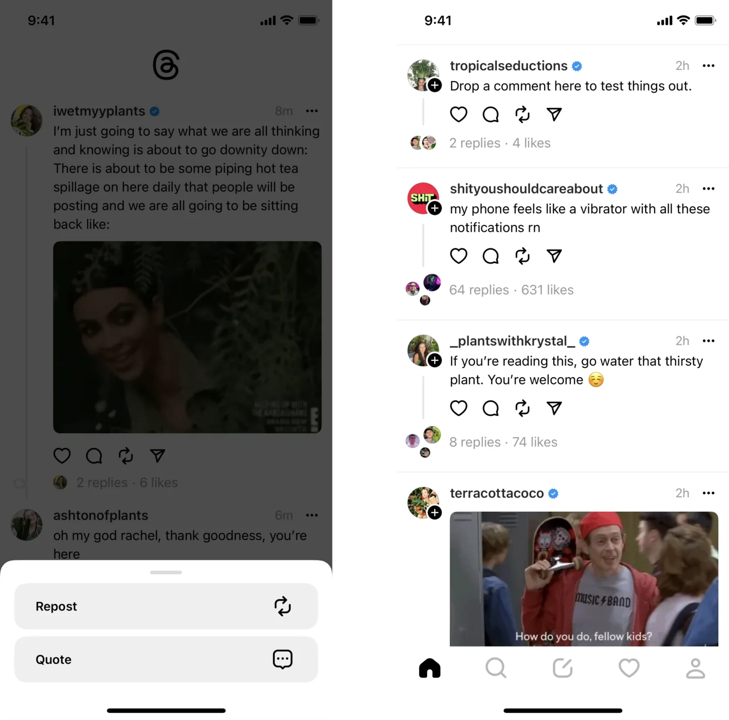 Threads feed 2