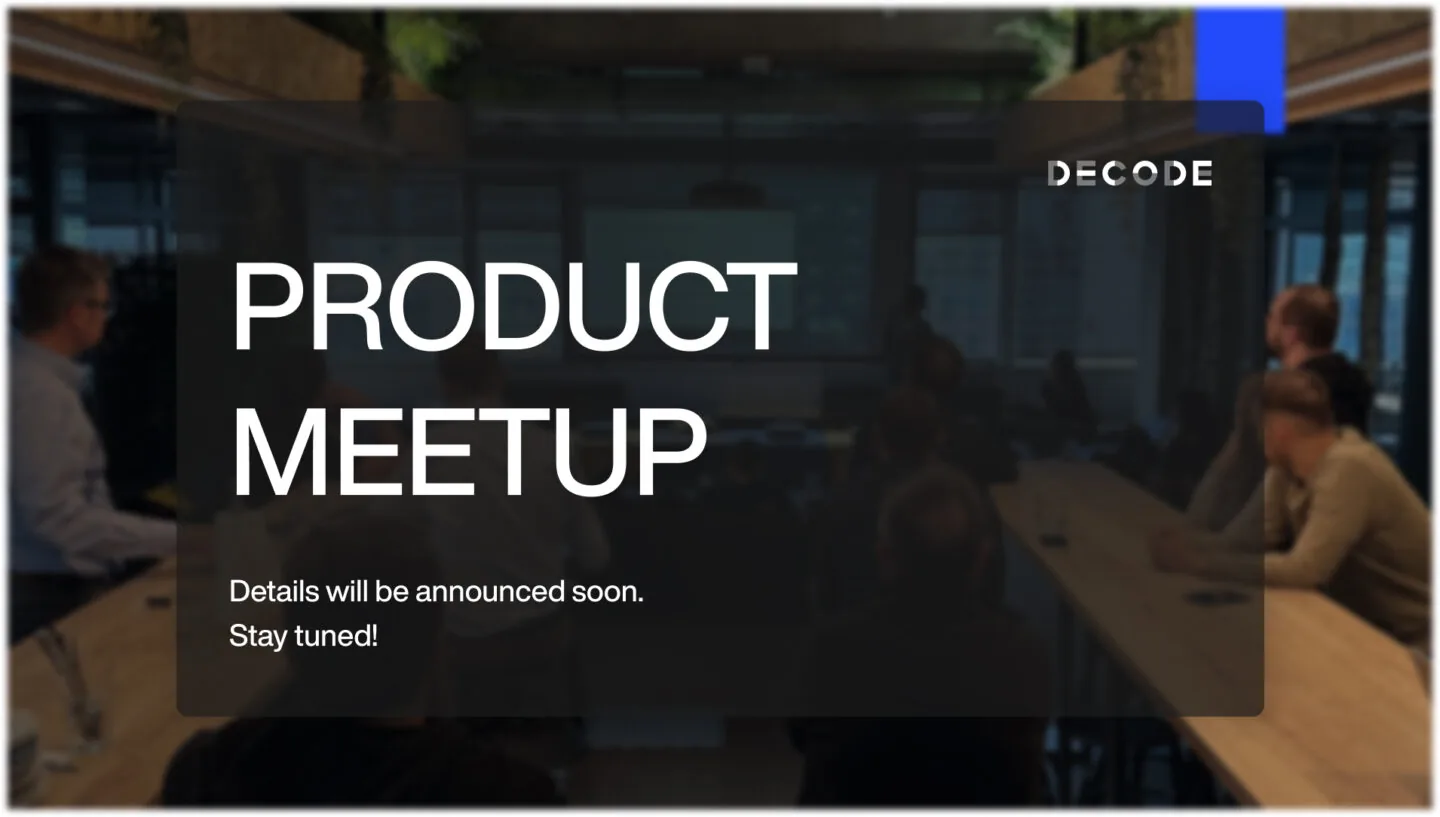 product meetup